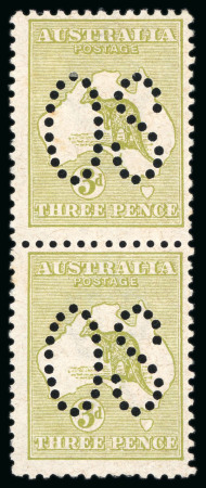 Stamp of Australia » Commonwealth of Australia Die II is the top stamp which is mint. The bottom stamp is Die I which is mint n.h.