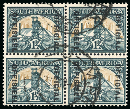Stamp of South Africa » Union & Republic of South Africa 1944-50  1 1/2d. yellow-buff and deep slate-green (SUID-AFRIKA