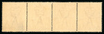 Stamp of Australia » Commonwealth of Australia 1914-20 1d. carmine-red, horizontal strip of four,