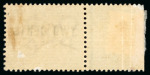 Stamp of Malaysia » Straits Settlements 1883 2c. on 8c. orange from the foot of the sheet,