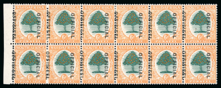 Stamp of South Africa » Union & Republic of South Africa Official. 1930-47 dull green and pale orange, roto