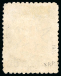 Stamp of Australia » South Australia 1868-79 3d. on 4d. Prussian blue, perf 11.5-12.5, very