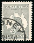 Stamp of Australia » Commonwealth of Australia 1915-27 2d grey, wmk 6, die IIA substituted cliché with prominent frame break at left 