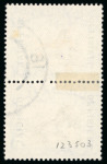 Stamp of South Africa » Union & Republic of South Africa Officials: 1935-39 1s brown & chalky blue, type O2 ovpt reading downwards, with diaeresis on second "E" of "OFFISIEEL"on English stamp