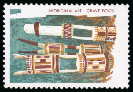 Stamp of Australia » Commonwealth of Australia 35c Black Omitted mint n.h. (insignificant corner bend)
