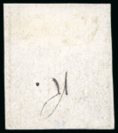 Stamp of Great Britain » 1855-1900 Surface Printed » 1855-57 No Corner Letters 1856 6d Colour trial. Very fine imperforate example
