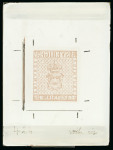Stamp of Sweden Sweden - 1855 3s including the error of colour, group of eleven items