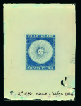 Stamp of Uruguay Uruguay - 1856 "Diligencia" 60c, 80c & 1r, and 60c second type, group of 14 items