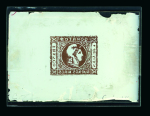 Stamp of Argentina » Buenos Aires Argentina, Buenos Aires - 1859 "Cabecitas" - "Liberty Head" 4r, group of 12 items