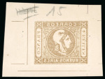 Stamp of Argentina » Buenos Aires Argentina, Buenos Aires - 1859 "Cabecitas" - "Liberty Head" 4r, group of 12 items