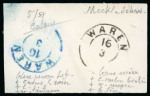Stamp of German States » Mecklenburg Schwerin German States, Mecklenburg-Schwerin - 1856-67 postmarks,