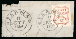 Stamp of Italian States » Parma Italian States, Parma -  1859 "Provisional Government" Issue, a stunning assembly of 69 items