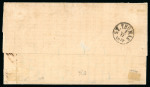 Stamp of Venezuela » German HAPAG Mail  1877 (Nov 3) Letter sent from La Guaira to St Thomas,