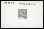Stamp of Venezuela » RMSP Ship Mail 1875, Royal Mail Steam Packet Company, two plate proofs