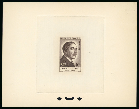 Stamp of France » Émissions à partir de 1900 1954, Série Célébrités Y&T n°989/994, épreuves