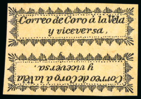 Stamp of Venezuela » Coro-La Vela Issues 1867, Coro-La Vela, Private Postal service, two First