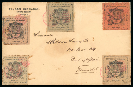 Stamp of Venezuela » 1902-1903 Maritime Blockade » Guayana 1903 (May 19), Envelope sent from Ciudad, Bolivar to