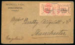 Stamp of Venezuela » 1902-1903 Maritime Blockade » Guayana 1903 (Apr 25), Envelope from Ciudad Bolivar to Manchester