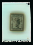 Stamp of Spain Spain - 1850 First Issue, the astonishing assembly made up of 57 items