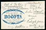 Stamp of Colombia Colombia - Cancellations, Group 8 items including 3