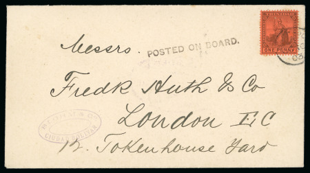 Stamp of Venezuela » 1902-1903 Maritime Blockade 1903 Envelope from Cuidad Bolivar to London, carried