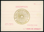 Stamp of Large Lots and Collections Miscellaneous, the "Philatélie d'Art", Sperati's price list and 3 selling booklets.