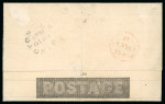 Stamp of Great Britain » 1840 Mulreadys & Caricatures 1840 (May 10) 1d. Mulready letter sheet, A54, from