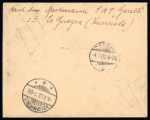 Stamp of Venezuela » 1902-1903 Maritime Blockade 1902 (May 16) Envelope sent from La Guaira to Dassau