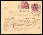 Stamp of Venezuela » 1902-1903 Maritime Blockade 1902 (May 16) Envelope sent from La Guaira to Dassau