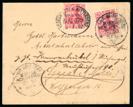 Stamp of Venezuela » 1902-1903 Maritime Blockade 1902 (May 16) Envelope sent from La Guaira to Dassau
