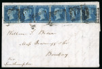Stamp of Great Britain » 1841 2d Blue 1846 (Sep 18) entire letter from Greenock to Bombay,