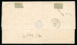 Stamp of Venezuela » Maritime Postal History 1875 (July 21), Entire sent from La Guaira to Malaga,