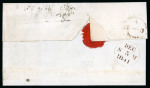 Stamp of Great Britain » 1840 2d Blue (ordered by plate number) 1841 (Dec 3) entire from London to Edinburgh, bearing