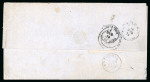 Stamp of Venezuela » Maritime Postal History » Incoming Mail 1870 (May 9), Entire from Santander sent to Carúpano