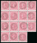 Stamp of Great Britain » 1855-1900 Surface Printed » 1867-83 High Values 1867-83 5/- rose pl.1, AA-DC, a superb used irregular