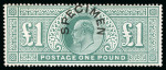 Stamp of Great Britain » King Edward VII » 1902-10 De La Rue Issues 1902 2/6d. lilac, 5/- bright carmine, 10/- ultramarine