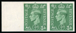 Stamp of Great Britain » King George VI 1941-42 1/2d. pale green pair from the left of the