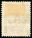 Stamp of South Africa » Mafeking 1900 Mafeking Besieged, 6d on 2d green and carmine,mint