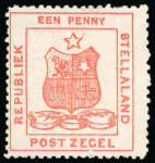 Stamp of Bechuanaland » Stellaland 1884 Arms of the Republic issue, mint and unused set
