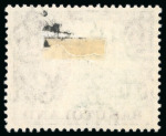 Stamp of Basutoland 1961, 10c on 1s, bronze-green and purple, mint n.h.