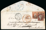 Stamp of Great Britain » 1841 1d Red France: 1850 (22 Aout) envelope to London bearing 1849-52