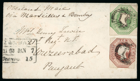 Stamp of Great Britain » 1847-54 Embossed 1847-54 selection of the embossed issues comprising