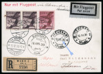 Stamp of Austria » Collections and Lots  1930-1936 Austrian Airmail study of mail east to India