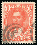 Stamp of United States » Confederate States United States, Hawaii - 1859-82 Issues, seven hand