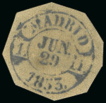 Stamp of Spain Spain - 1850-1905 Cancellations: assembly of 50 items