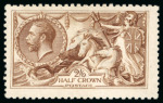Stamp of Great Britain » King George V » 1913-19 Seahorse Issues 1915 De La Rue 2/6d. reddish (Chestnut) brown; fresh