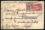 Stamp of France » Emission Cérès 1871-72 1876, Lettre pour le capitaine du trois mâts français