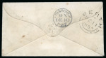 Stamp of Great Britain » 1840 1d Black and 1d Red plates 1a to 11 1840 (Dec 10) envelope from Edinburgh to Perth, bearing