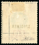 Stamp of South Africa » Natal 1902-09, Group incl. 1902 £10 green & orange "SPECIMEN"