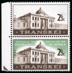 Stamp of South Africa » Transkei 1963 Transkei Assembly 2 1/2c. vertical pair from the
